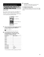 Preview for 9 page of Sony RHT-G2000 - Home Theater Built-in Sound Rack System Operating Instructions Manual