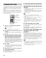 Preview for 10 page of Sony RHT-G2000 - Home Theater Built-in Sound Rack System Operating Instructions Manual