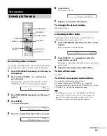 Preview for 19 page of Sony RHT-G2000 - Home Theater Built-in Sound Rack System Operating Instructions Manual