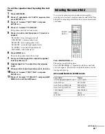 Preview for 23 page of Sony RHT-G2000 - Home Theater Built-in Sound Rack System Operating Instructions Manual