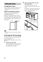 Предварительный просмотр 8 страницы Sony RHT-G5 Operating Instructions Manual