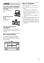 Preview for 5 page of Sony RHT-G550 Operating Instructions Manual