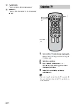 Preview for 22 page of Sony RHT-G550 Operating Instructions Manual