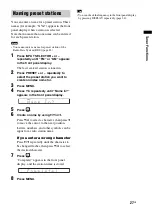 Preview for 27 page of Sony RHT-G550 Operating Instructions Manual