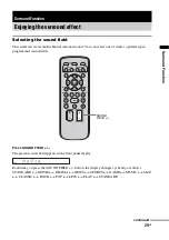 Preview for 29 page of Sony RHT-G550 Operating Instructions Manual