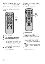 Preview for 40 page of Sony RHT-G550 Operating Instructions Manual