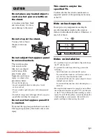 Предварительный просмотр 5 страницы Sony RHT-G950 Operating Instructions Manual