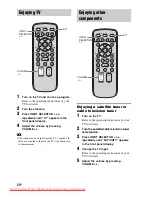 Предварительный просмотр 22 страницы Sony RHT-G950 Operating Instructions Manual