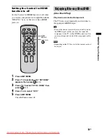 Предварительный просмотр 33 страницы Sony RHT-G950 Operating Instructions Manual