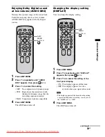 Предварительный просмотр 39 страницы Sony RHT-G950 Operating Instructions Manual