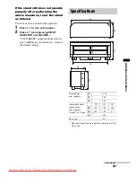 Предварительный просмотр 43 страницы Sony RHT-G950 Operating Instructions Manual