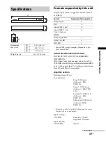 Предварительный просмотр 49 страницы Sony RHT-S10 Operating Instructions Manual