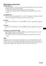 Preview for 33 page of Sony RM-1000BP Operating Instructions Manual