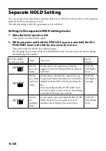 Preview for 36 page of Sony RM-1000BP Operating Instructions Manual