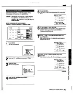 Предварительный просмотр 49 страницы Sony RM-AV1100A - Television Remote Control Operating Instructions Manual