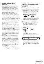 Preview for 22 page of Sony RM-AV2000T Operating Instructions Manual