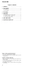 Preview for 2 page of Sony RM-AV2100B Operating Instructions  (primary manual) Service Manual