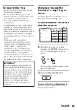 Preview for 19 page of Sony RM-AV2500 - Integrated Remote Commander Operating Instructions Manual