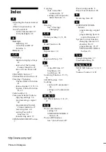 Preview for 76 page of Sony RM-AV2500 - Integrated Remote Commander Operating Instructions Manual