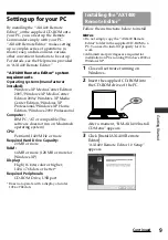 Preview for 9 page of Sony RM-AX1400 - Home Theater Remote Control Operating Instructions Manual