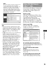 Preview for 13 page of Sony RM-AX1400 - Home Theater Remote Control Operating Instructions Manual