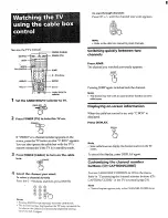 Preview for 6 page of Sony RM-CM101 Operating Instructions Manual