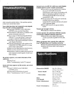 Preview for 8 page of Sony RM-CM101 Operating Instructions Manual