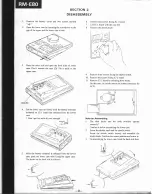 Предварительный просмотр 9 страницы Sony RM-E80 Service Manual