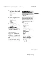 Preview for 17 page of Sony RM-LJ312 Operating Instructions Manual