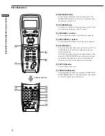 Preview for 6 page of Sony RM-LP204 Operating Instructions Manual