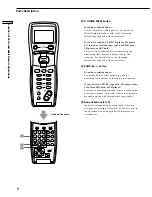 Preview for 8 page of Sony RM-LP204 Operating Instructions Manual