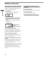 Preview for 14 page of Sony RM-LP204 Operating Instructions Manual