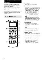 Preview for 4 page of Sony RM-LP211 Operating Instructions Manual