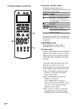 Preview for 6 page of Sony RM-LP211 Operating Instructions Manual