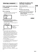 Preview for 13 page of Sony RM-LP211 Operating Instructions Manual