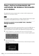 Preview for 102 page of Sony RM-NS1000 First Step Manual