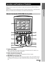 Preview for 17 page of Sony RM-NX7000 Navitus Operating Instructions Manual