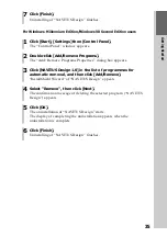 Preview for 35 page of Sony RM-NX7000 Navitus Operating Instructions Manual