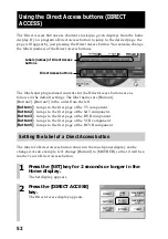 Preview for 52 page of Sony RM-NX7000 Navitus Operating Instructions Manual