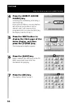 Preview for 56 page of Sony RM-NX7000 Navitus Operating Instructions Manual