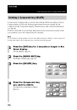 Preview for 72 page of Sony RM-NX7000 Navitus Operating Instructions Manual