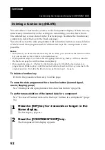 Preview for 92 page of Sony RM-NX7000 Navitus Operating Instructions Manual