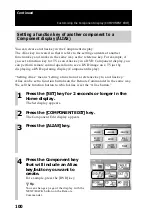 Preview for 100 page of Sony RM-NX7000 Navitus Operating Instructions Manual