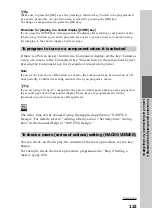 Preview for 123 page of Sony RM-NX7000 Navitus Operating Instructions Manual