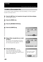 Preview for 140 page of Sony RM-NX7000 Navitus Operating Instructions Manual