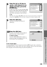 Preview for 161 page of Sony RM-NX7000 Navitus Operating Instructions Manual