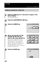 Preview for 164 page of Sony RM-NX7000 Navitus Operating Instructions Manual