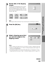 Preview for 183 page of Sony RM-NX7000 Navitus Operating Instructions Manual