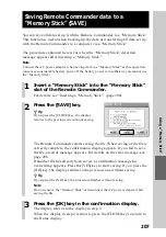 Preview for 207 page of Sony RM-NX7000 Navitus Operating Instructions Manual