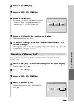 Preview for 209 page of Sony RM-NX7000 Navitus Operating Instructions Manual